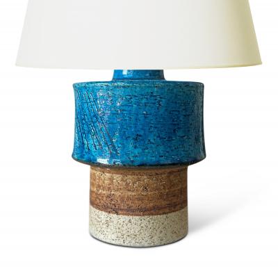  R rstrand Rorstrand Studio Pair of Petite Brutalist Style Table Lamps by Inger Persson for R rstrand