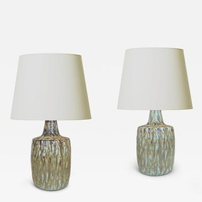  R rstrand Rorstrand Studio Pair of Table Lamps by Gunnar Nylund for R rstrand