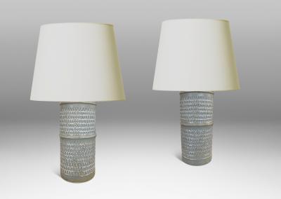  R rstrand Rorstrand Studio Pair of Table Lamps by Hertha Bengtson for R rstrand