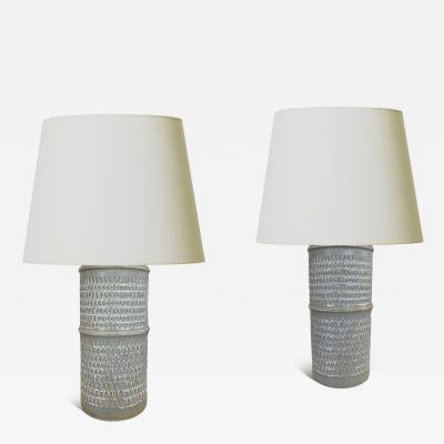  R rstrand Rorstrand Studio Pair of Table Lamps by Hertha Bengtson for R rstrand