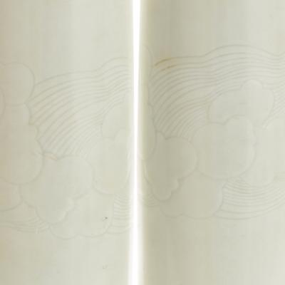  R rstrand Rorstrand Studio Pair of Table Lamps with Cloudy Reliefs by Olle Alberius