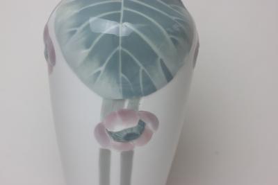  R rstrand Rorstrand Studio R rstrand Art Nouveau Porcelain Reticulated Anemone Flower Vase 1900 Sweden