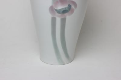  R rstrand Rorstrand Studio R rstrand Art Nouveau Porcelain Reticulated Anemone Flower Vase 1900 Sweden