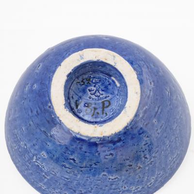  R rstrand Rorstrand Studio VILHELM BJERKE PETERSEN STONEWARE BOWL WITH SURREALIST DESIGN R RSTRAND 1952