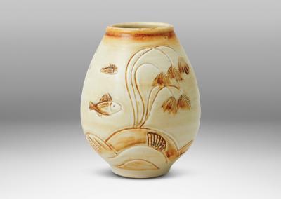  R rstrand Rorstrand Studio Vase by Gertrud L negren