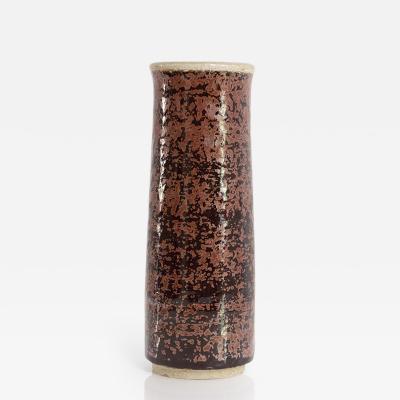  R rstrand Studio SYLVIA LEUCHOVIUS VASE FOR RORSTRAND STUDIO SPECKLED GLAZE 