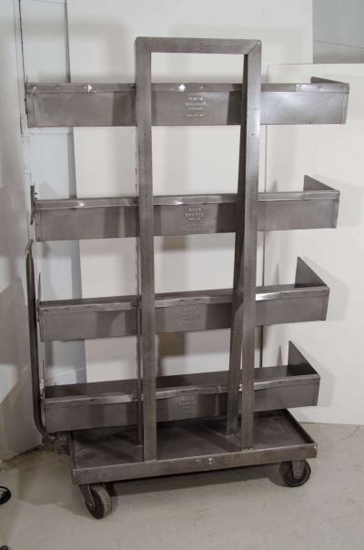  RACK Engineering RACK Engineering Industrial Bookcase with Wheels