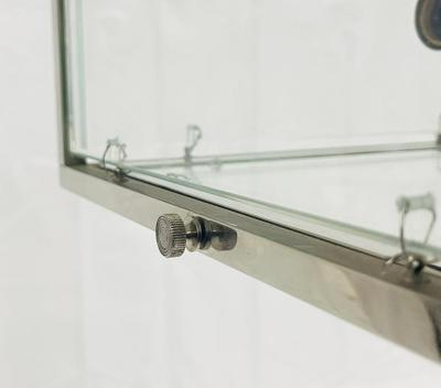  REMAINS LIGHTING Remains Lighting Cardea Polished Nickel Glass Flush Mount Ceiling Wall light