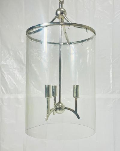 REMAINS LIGHTING Remains Lighting Minerva Lantern Light in Polished Nickel and Glass USA 2018