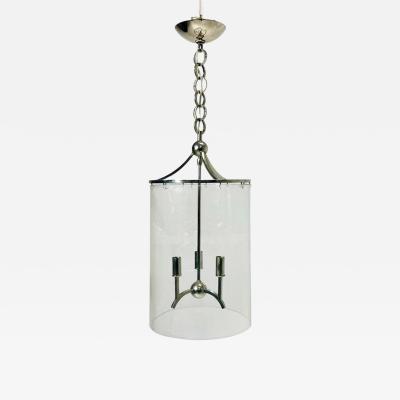  REMAINS LIGHTING Remains Lighting Minerva Lantern Light in Polished Nickel and Glass USA 2018