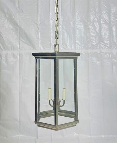  REMAINS LIGHTING Remains Lighting Philip Hexagonal Nickel Lantern Pendant Light American Light