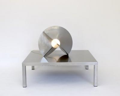  RINALDO CUTINI LUNA RINALDO CUTINI LUNA LAMP NEW ITALIAN DESIGN CIRCA 1970