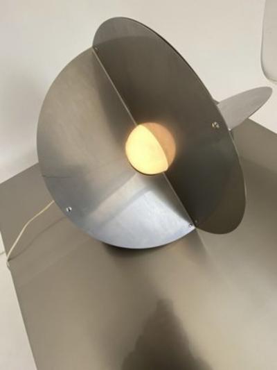  RINALDO CUTINI LUNA RINALDO CUTINI LUNA LAMP NEW ITALIAN DESIGN CIRCA 1970