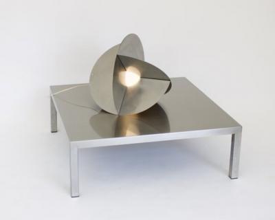  RINALDO CUTINI LUNA RINALDO CUTINI LUNA LAMP NEW ITALIAN DESIGN CIRCA 1970