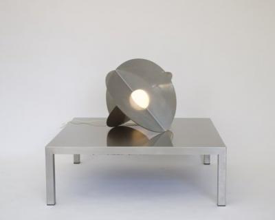  RINALDO CUTINI LUNA RINALDO CUTINI LUNA LAMP NEW ITALIAN DESIGN CIRCA 1970