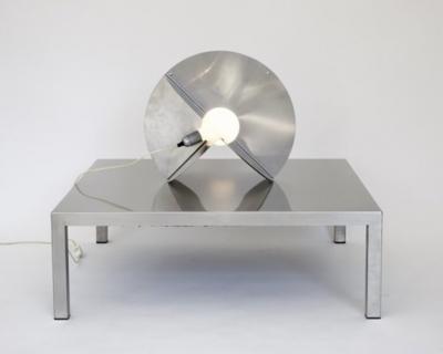 RINALDO CUTINI LUNA RINALDO CUTINI LUNA LAMP NEW ITALIAN DESIGN CIRCA 1970