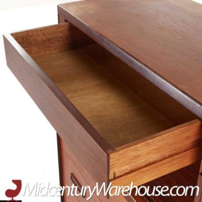  RS Associates RS Associates Mid Century Danish Teak Highboy Dresser