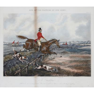  RUDOLPH ACKERMANN Set of six framed prints published by Rudolph Ackermann