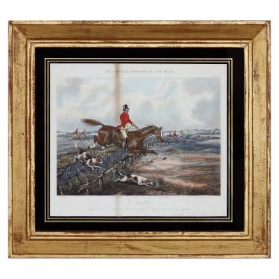  RUDOLPH ACKERMANN Set of six framed prints published by Rudolph Ackermann