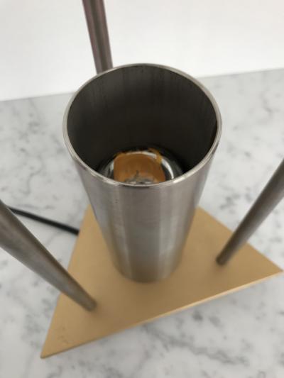  RW Manufaktur Pair of Lamps Glass Ball Sculpture by RW Manufaktur Germany 1980s