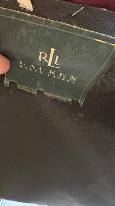  Ralph Lauren Pair of Ralph Lauren Leather Club Chairs