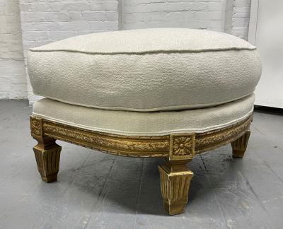  Ralph Lauren Ralph Lauren Antique Style Lounge Chair and Ottoman