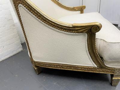  Ralph Lauren Ralph Lauren Antique Style Lounge Chair and Ottoman