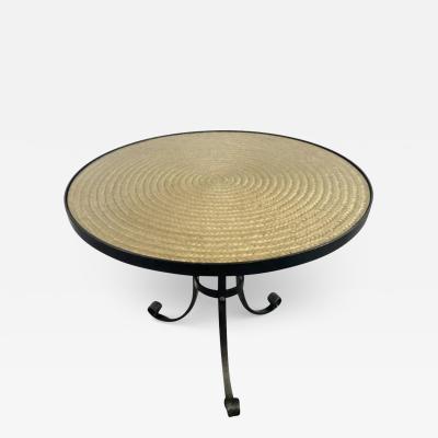  Ralph Lauren Ralph Lauren Wrought Iron Sheltering Sky Round Indoor or Outdoor Table