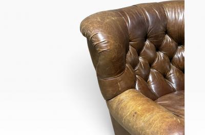  Ralph Lauren Vintage Ralph Lauren Writers Chair and Ottoman 2000s