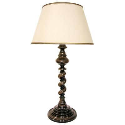  Randy Esada Designs 18c Style Italian Walnut Designer Table Lamp Malaga by Randy Esada