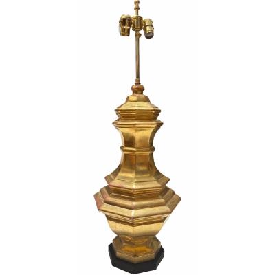  Randy Esada Designs Architectural Balustrade Giltwood Designer Table Lamp
