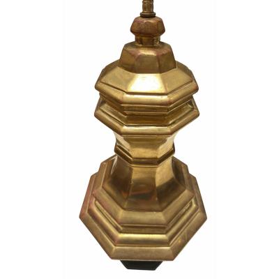  Randy Esada Designs Architectural Balustrade Giltwood Designer Table Lamp