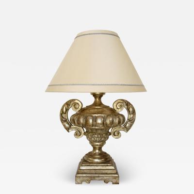  Randy Esada Designs Carved Italian Veronese Gilt wood Table Lamp by Randy Esada Designs