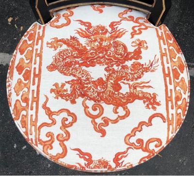  Randy Esada Designs Regency Giltwood Designer Dining Chair by Randy Esada Designs for Prospr