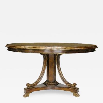  Randy Esada Designs Regency Style Classic Savannah Round Dining Table by Randy Esada Designs