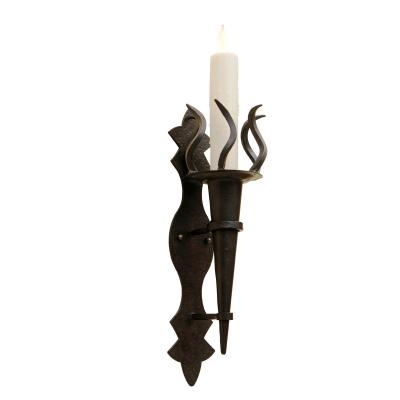  Randy Esada Designs Wrought Iron Torchere Sconces by Randy Esada Designs
