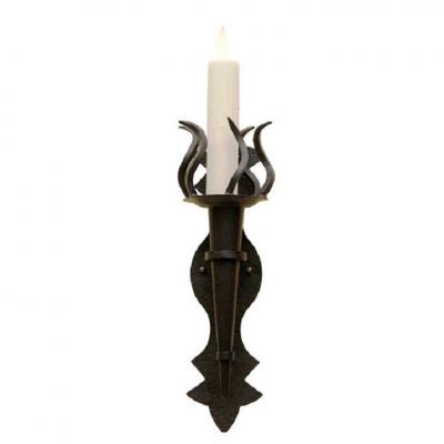  Randy Esada Designs Wrought Iron Torchere Sconces by Randy Esada Designs