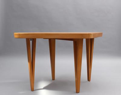  Raoul Clement A Fine French 1950s Dining Set by Raoul Clement 1 Table and 4 Chairs