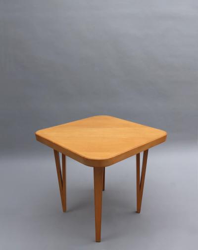  Raoul Clement A Fine French 1950s Dining Set by Raoul Clement 1 Table and 4 Chairs