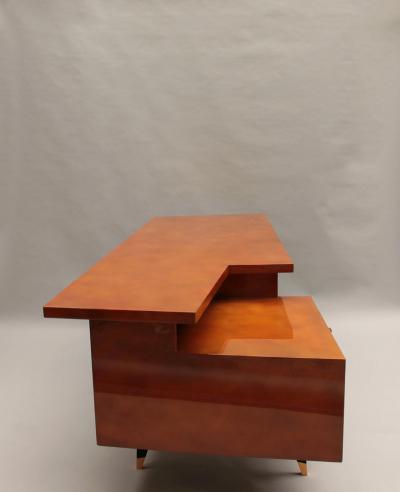  Raphael Fine French Mid Century Lacquered Desk by Raphael