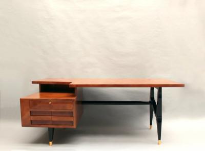  Raphael Fine French Mid Century Lacquered Desk by Raphael
