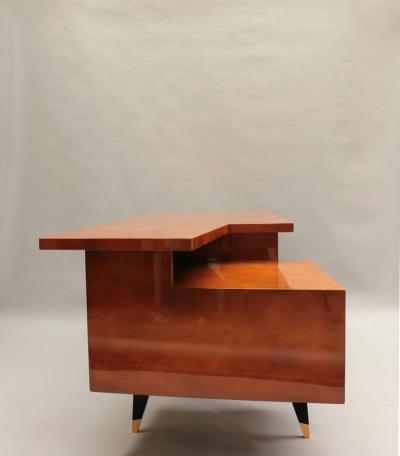  Raphael Fine French Mid Century Lacquered Desk by Raphael