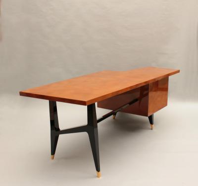  Raphael Fine French Mid Century Lacquered Desk by Raphael