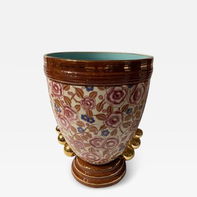  Raymond Henri Chevallier Boch Freres Ceramic Vase by Raymond Henri Chevallier