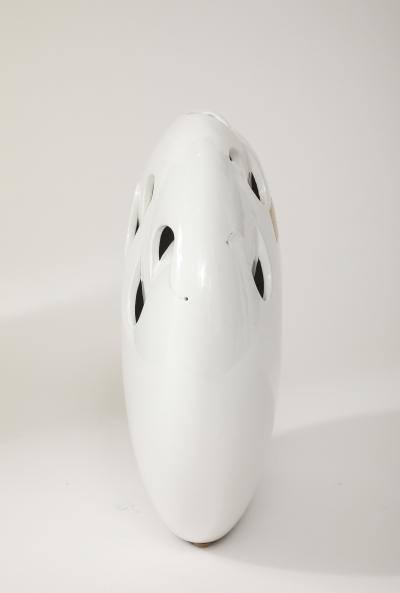  Raymor 1970s Carpie For Raymor Italian Porcelain Modern Vase