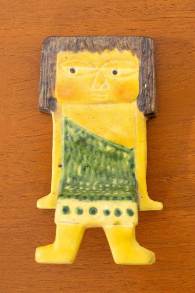  Raymor Marcello Fantoni Ceramic Shelf Hanger