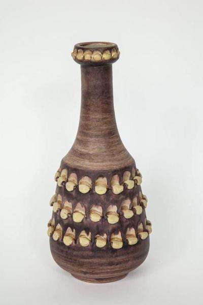  Raymor Raymor Pine Cone Ceramic Vase Labeled