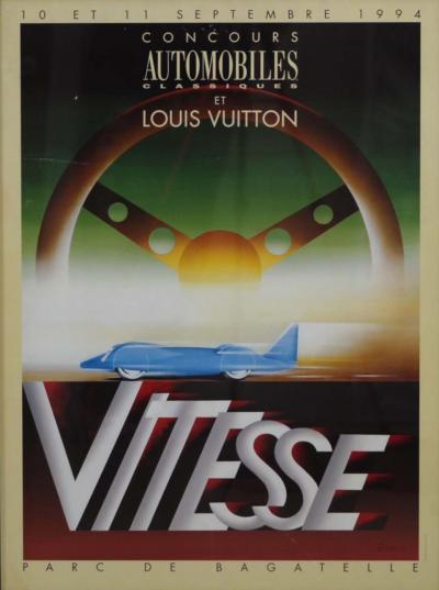 Original Vintage Poster, Parc De Bagatelle LOUIS VUITTON – 1997