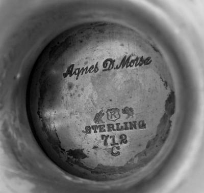  Reed Barton Antique Reed Barton Edwardian Classical Vase in Louis XV Pattern