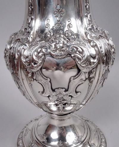  Reed Barton Antique Reed Barton Edwardian Classical Vase in Louis XV Pattern